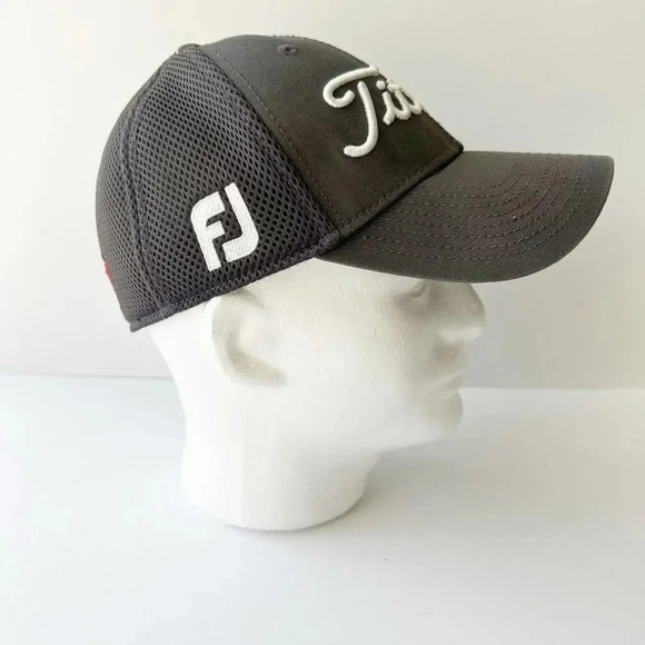 TITLEIST TOUR ELITE HAT‎ Pro V1 FJ Size S/M Grey - Picture 2 of 5